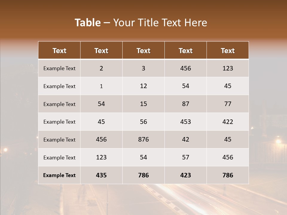 Coliseum Roman Scene PowerPoint Template