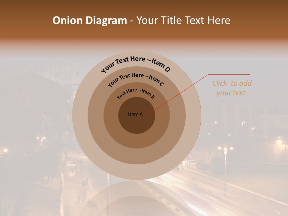 Coliseum Roman Scene PowerPoint Template
