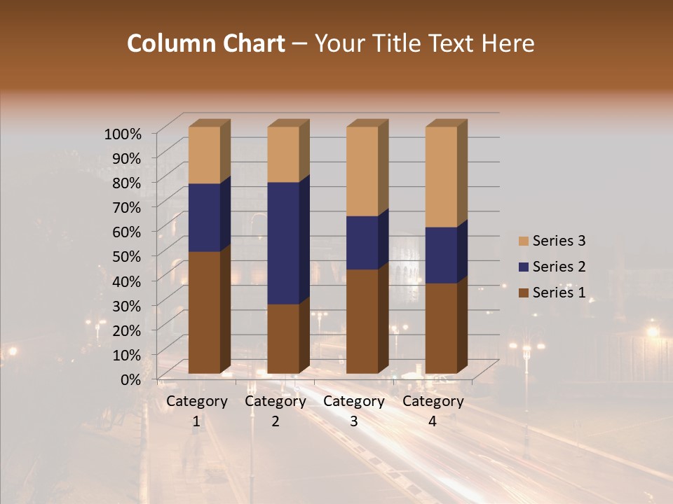 Coliseum Roman Scene PowerPoint Template