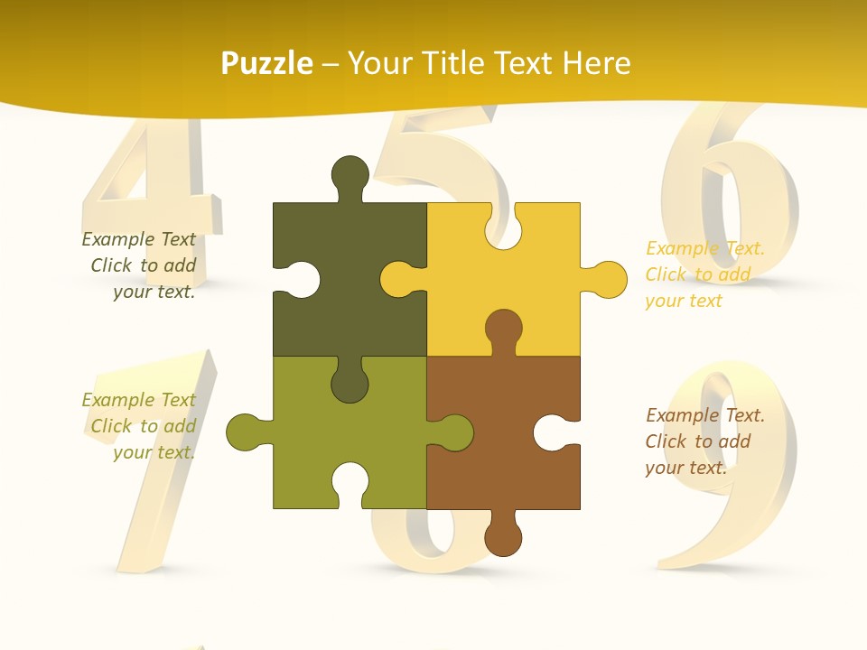 Celebration Seven Metal PowerPoint Template