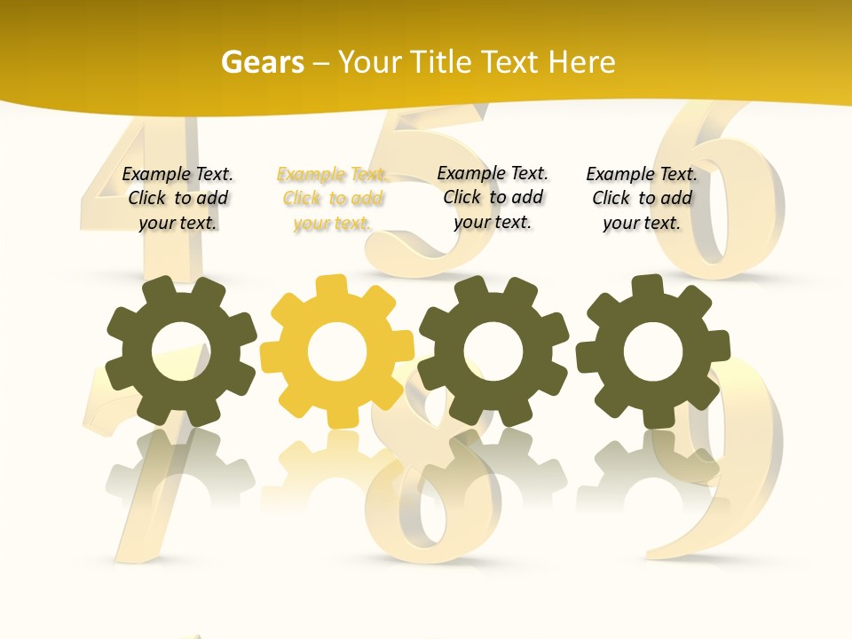 Celebration Seven Metal PowerPoint Template