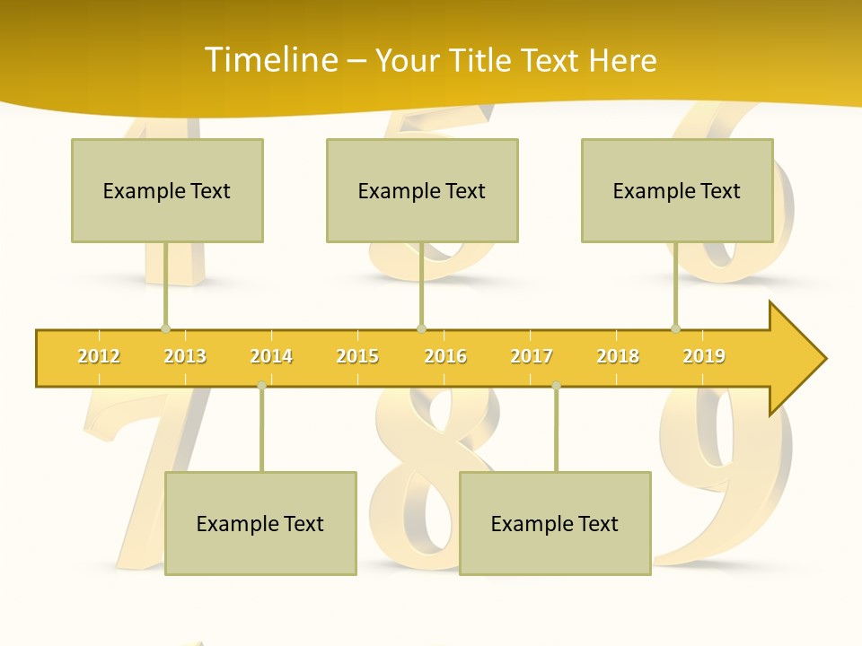 Celebration Seven Metal PowerPoint Template