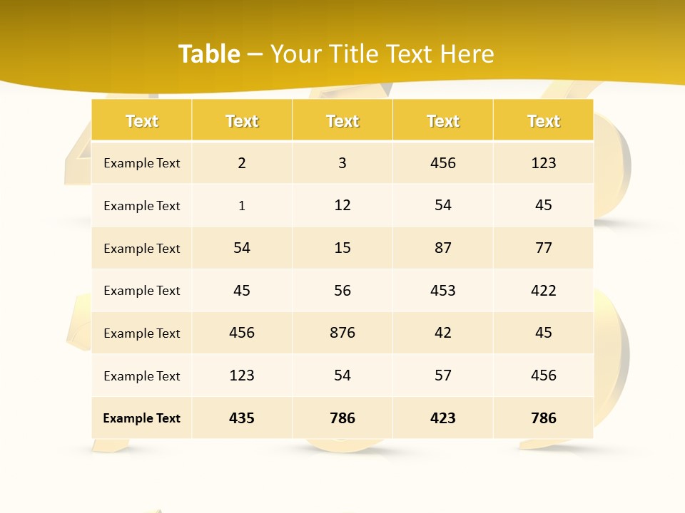 Celebration Seven Metal PowerPoint Template
