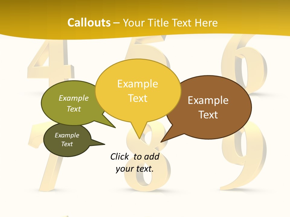 Celebration Seven Metal PowerPoint Template