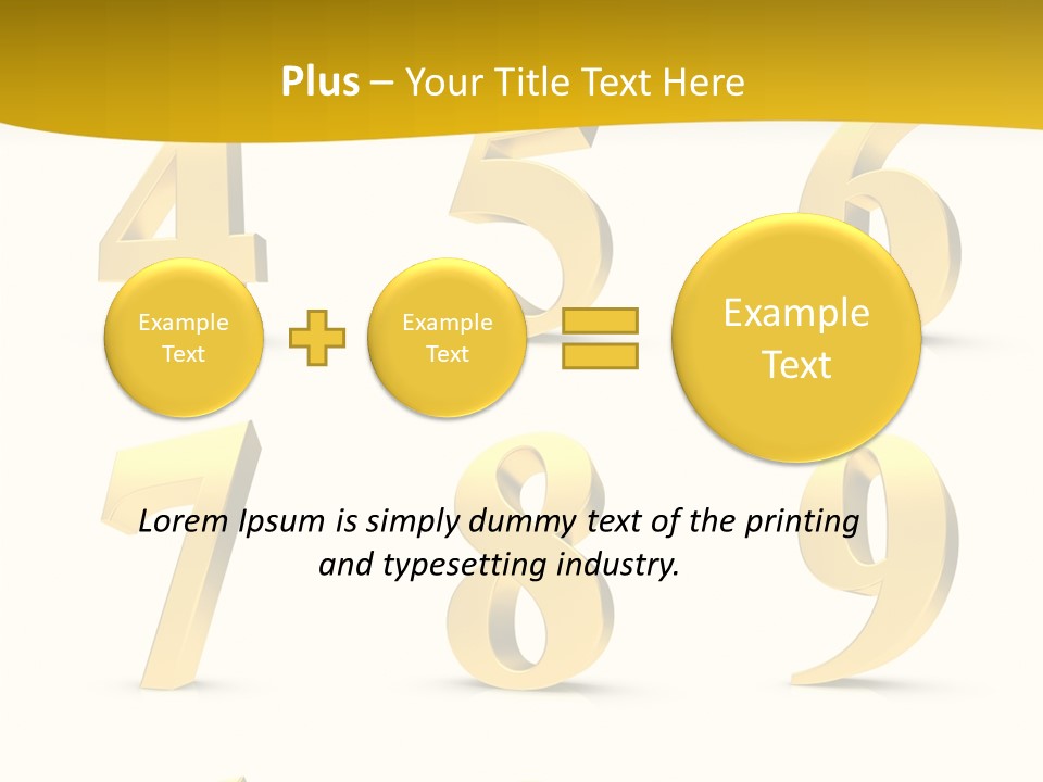 Celebration Seven Metal PowerPoint Template