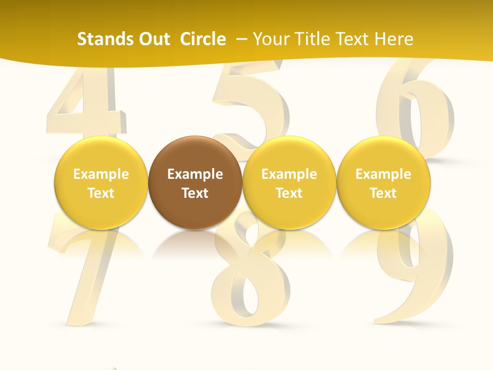 Celebration Seven Metal PowerPoint Template