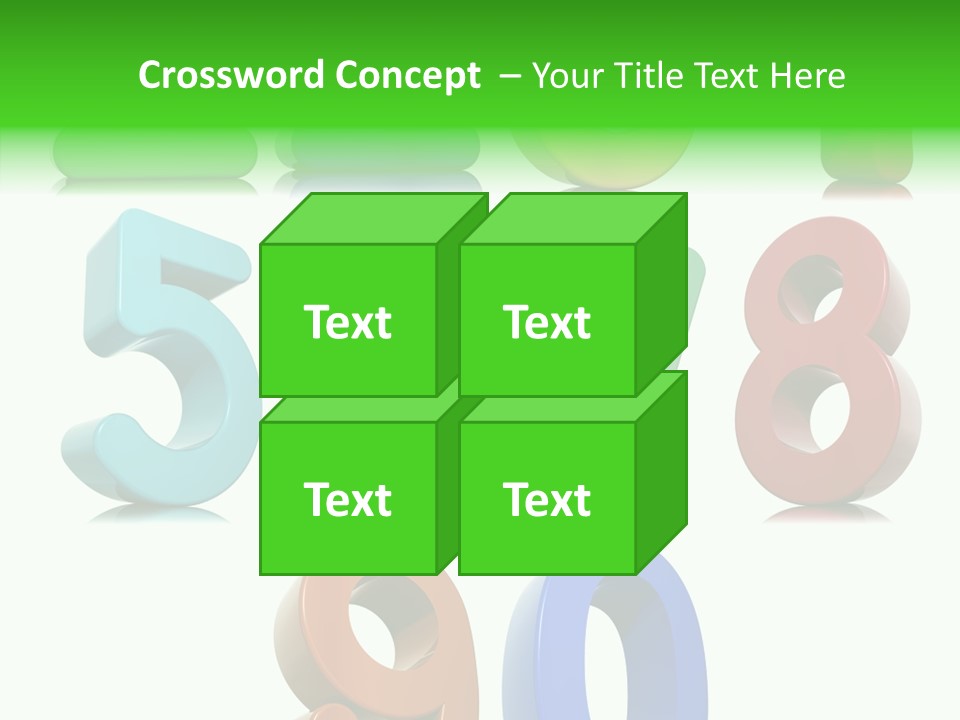 Object One Shiny PowerPoint Template