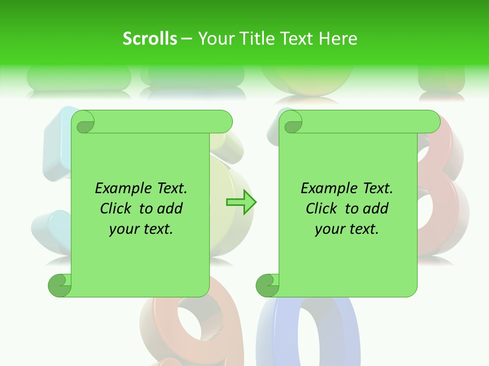 Object One Shiny PowerPoint Template