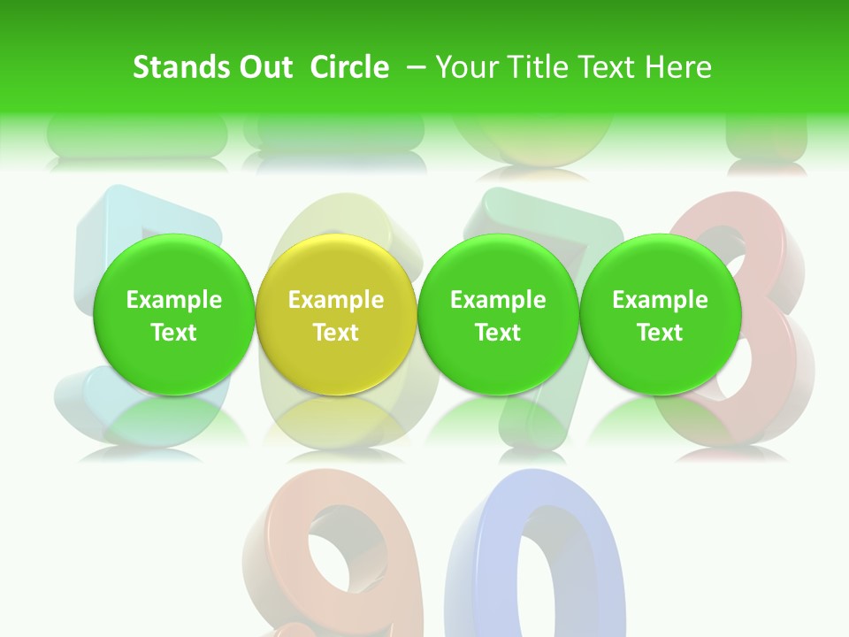 Object One Shiny PowerPoint Template