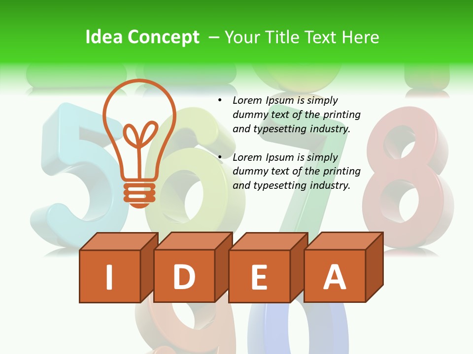 Object One Shiny PowerPoint Template