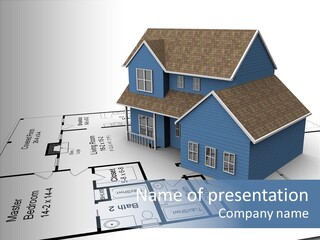 Architect Architectural Design PowerPoint Template