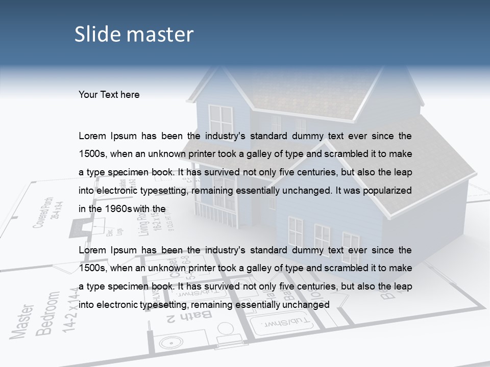 Architect Architectural Design PowerPoint Template