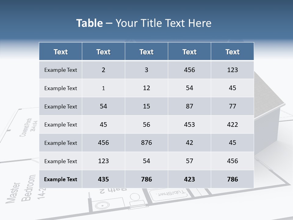 Architect Architectural Design PowerPoint Template