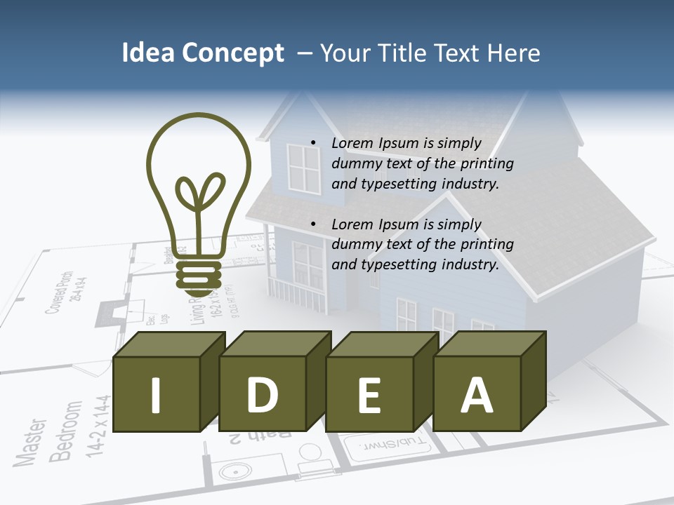 Architect Architectural Design PowerPoint Template
