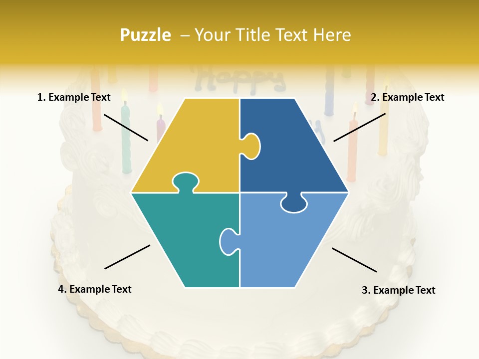 Cake Celebration Birthdaycake PowerPoint Template