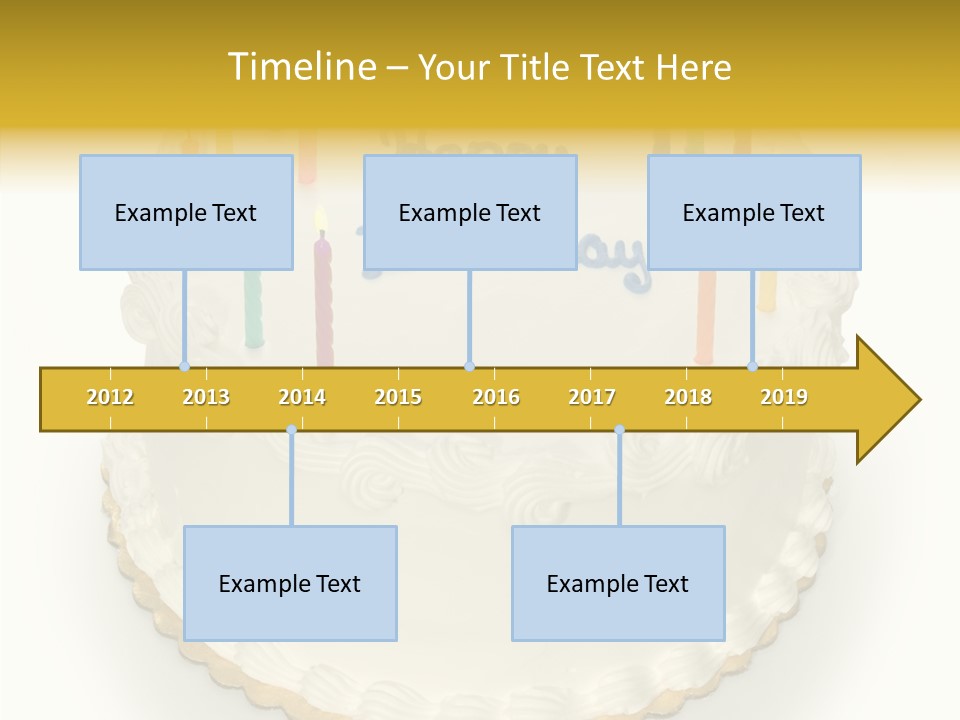 Cake Celebration Birthdaycake PowerPoint Template
