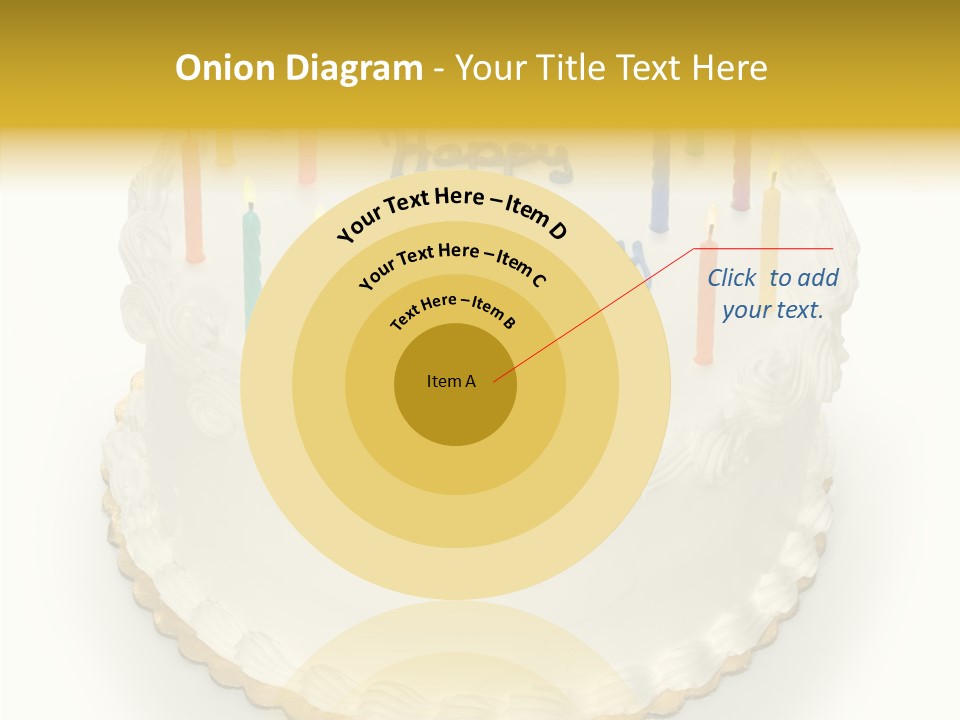 Cake Celebration Birthdaycake PowerPoint Template