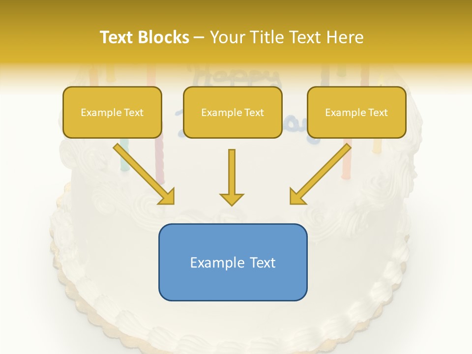 Cake Celebration Birthdaycake PowerPoint Template