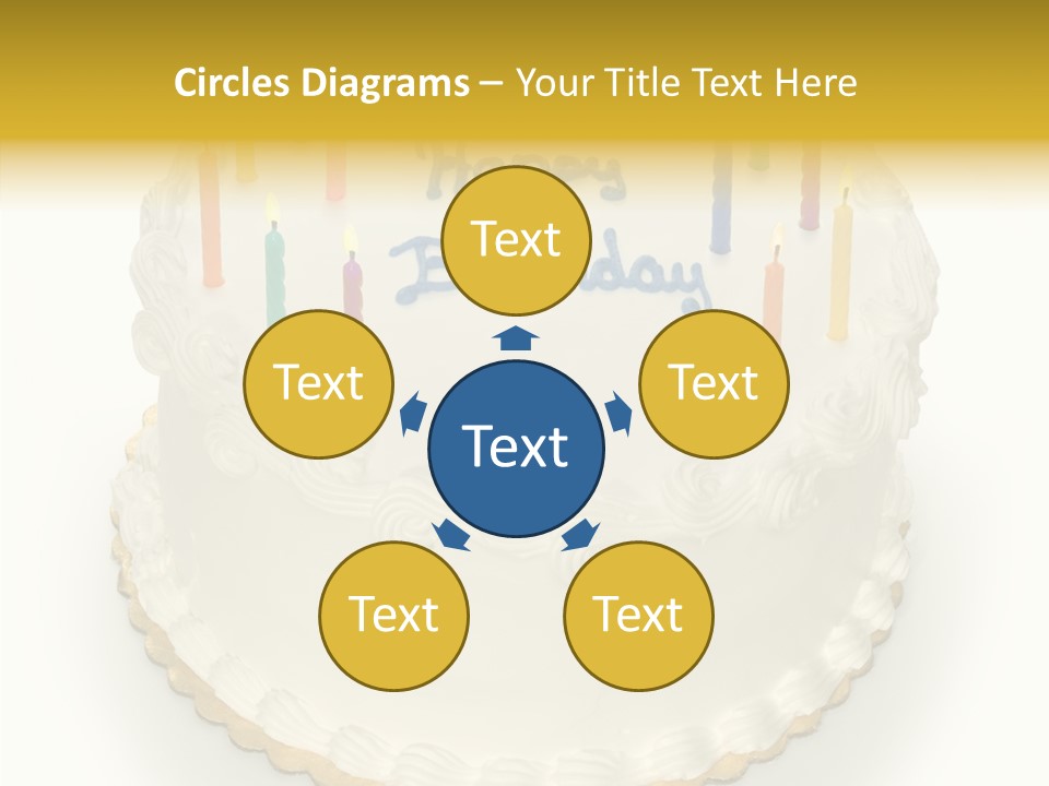 Cake Celebration Birthdaycake PowerPoint Template