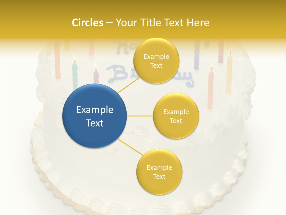 Cake Celebration Birthdaycake PowerPoint Template