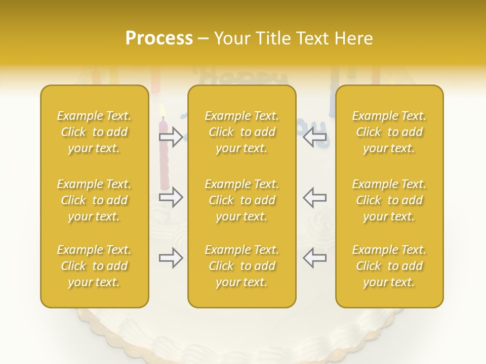 Cake Celebration Birthdaycake PowerPoint Template