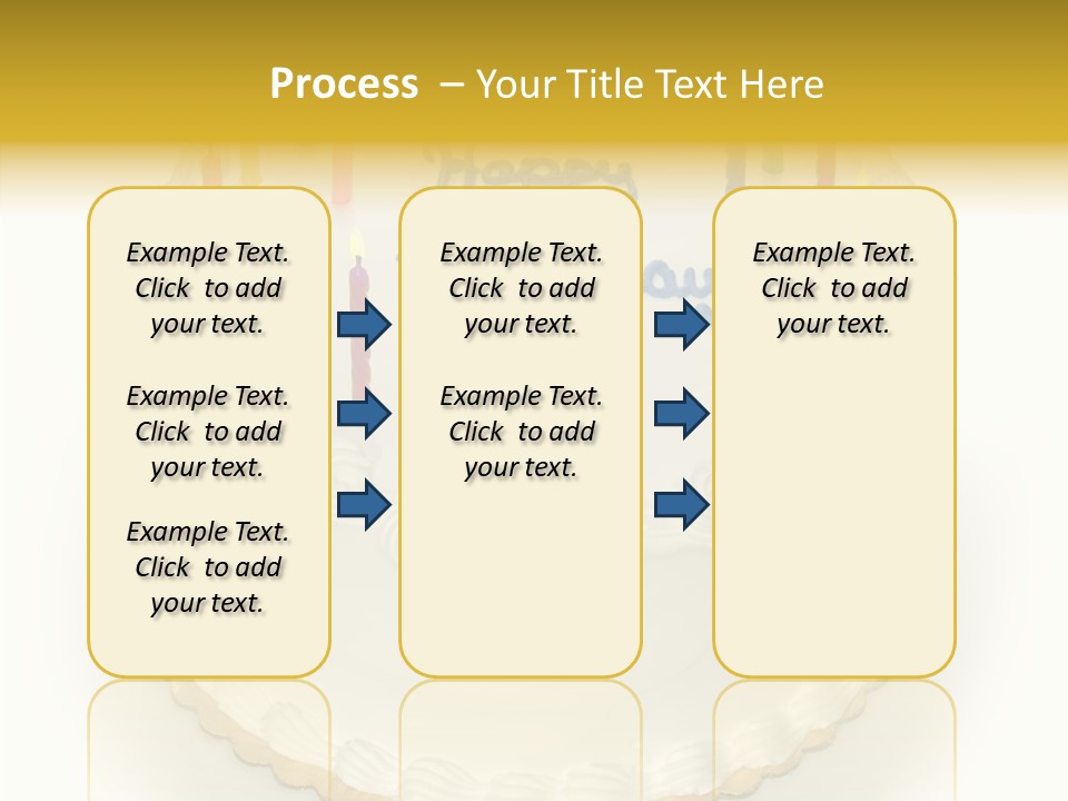 Cake Celebration Birthdaycake PowerPoint Template