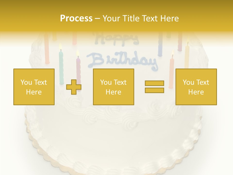 Cake Celebration Birthdaycake PowerPoint Template