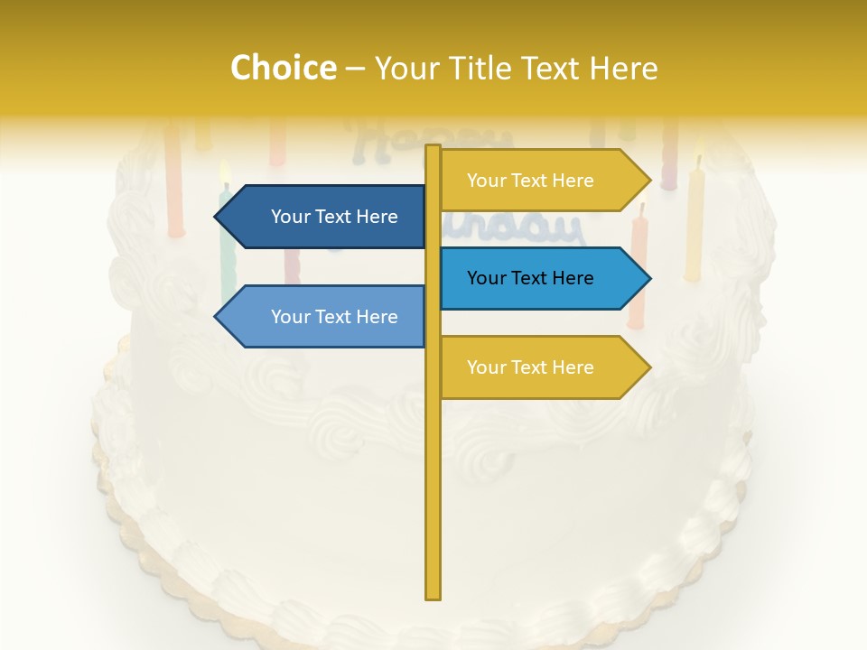 Cake Celebration Birthdaycake PowerPoint Template