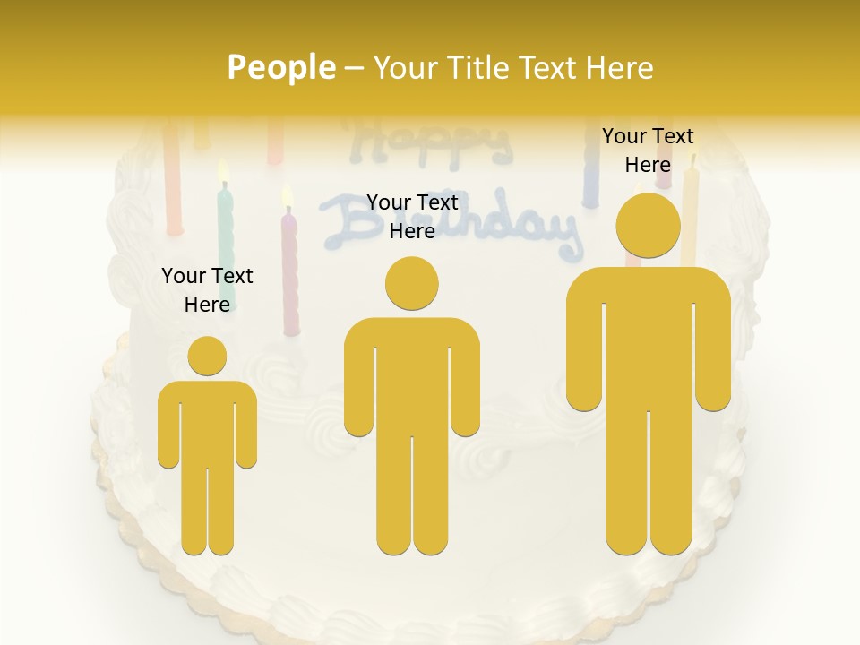 Cake Celebration Birthdaycake PowerPoint Template