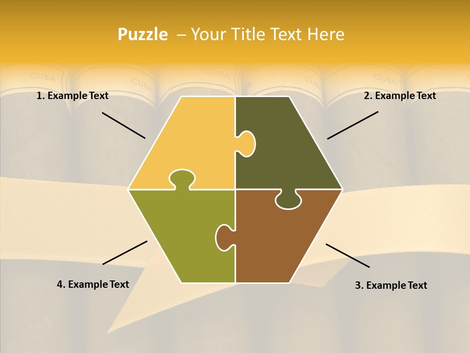 Pleasure Handmade Humidor PowerPoint Template