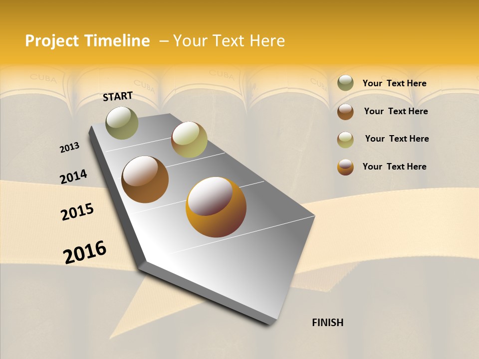 Pleasure Handmade Humidor PowerPoint Template