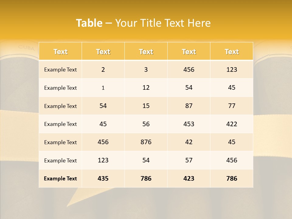 Pleasure Handmade Humidor PowerPoint Template