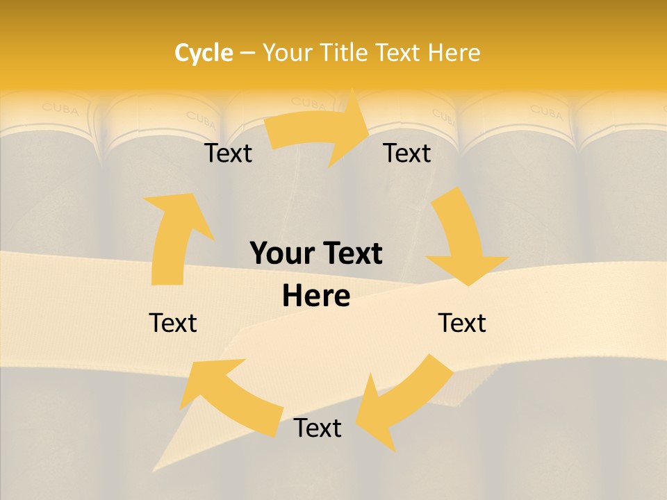 Pleasure Handmade Humidor PowerPoint Template