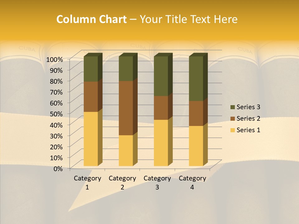Pleasure Handmade Humidor PowerPoint Template