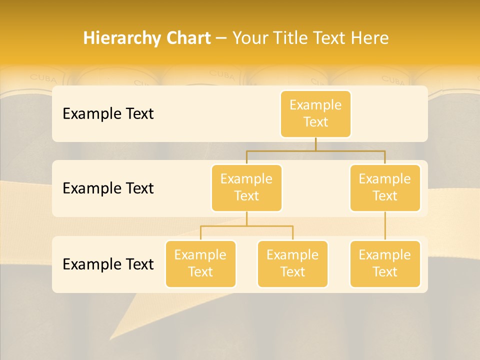 Pleasure Handmade Humidor PowerPoint Template