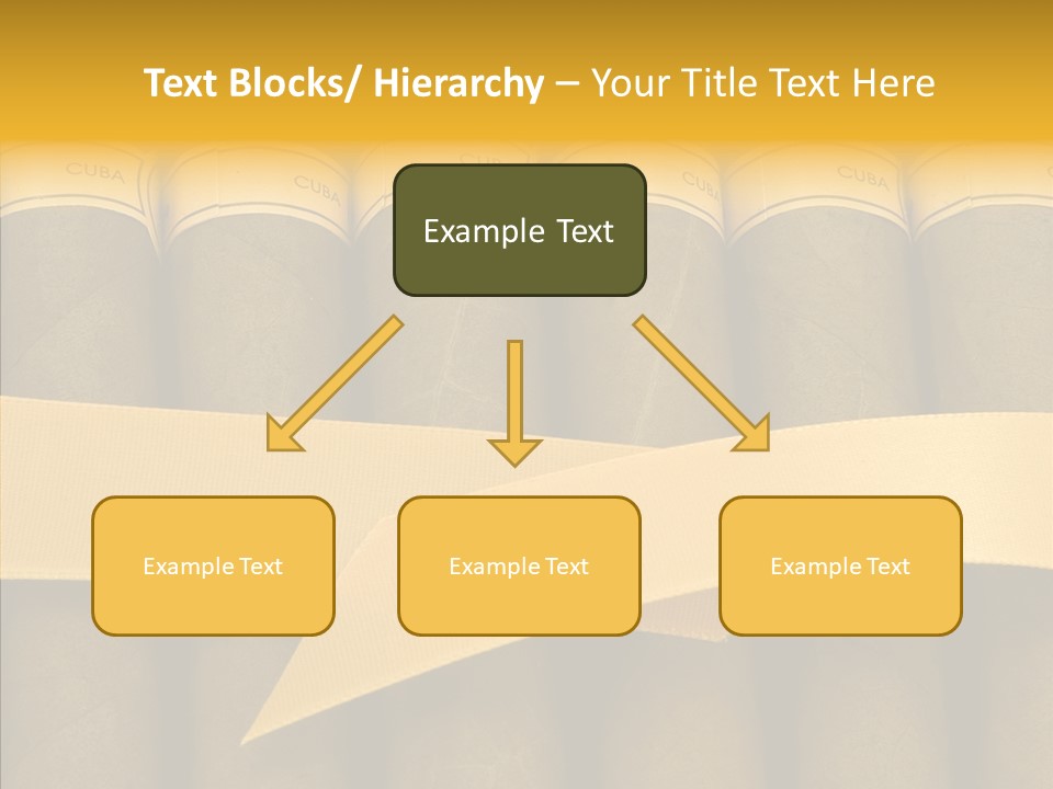 Pleasure Handmade Humidor PowerPoint Template