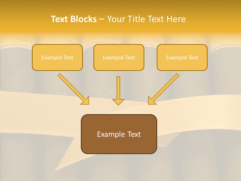 Pleasure Handmade Humidor PowerPoint Template
