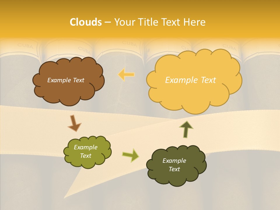 Pleasure Handmade Humidor PowerPoint Template