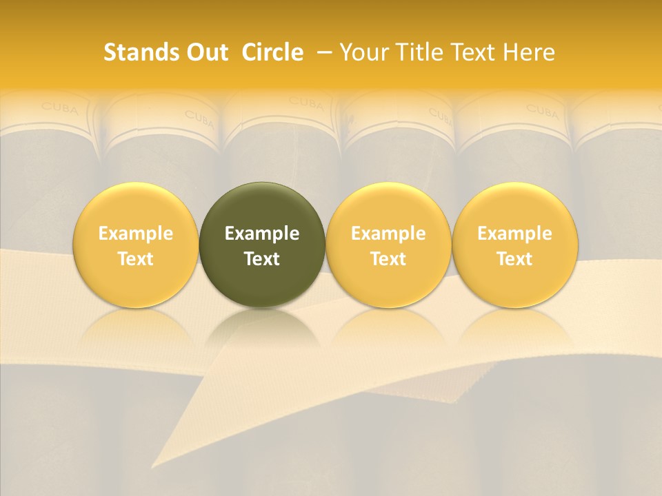 Pleasure Handmade Humidor PowerPoint Template