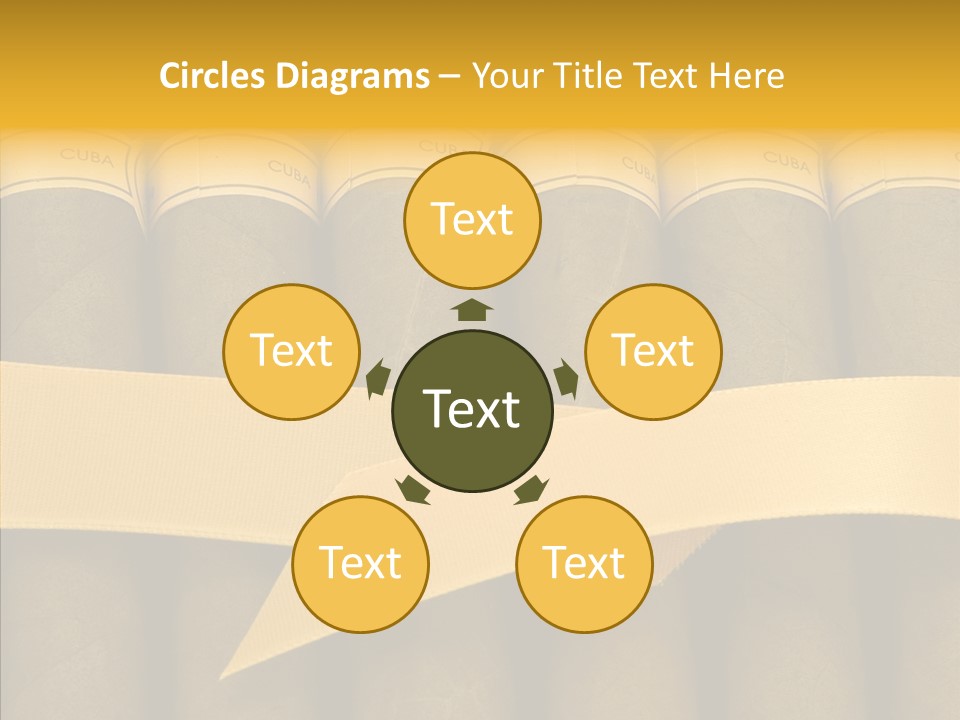 Pleasure Handmade Humidor PowerPoint Template