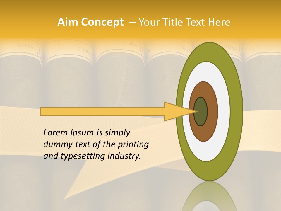 Pleasure Handmade Humidor PowerPoint Template