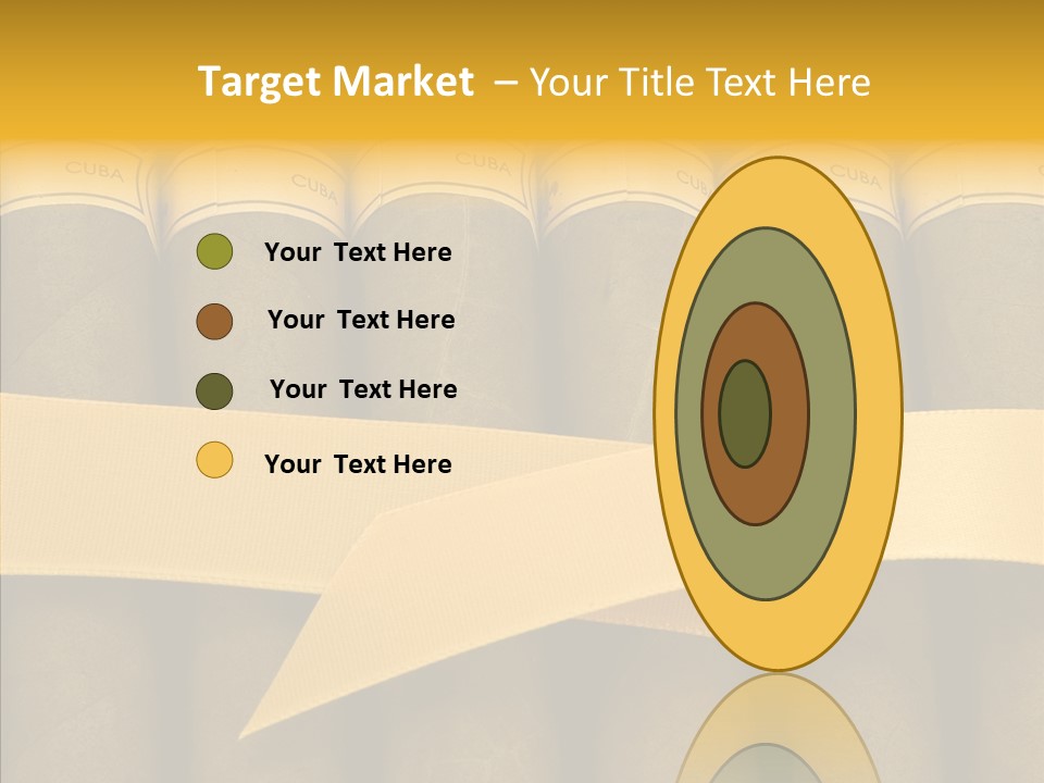 Pleasure Handmade Humidor PowerPoint Template