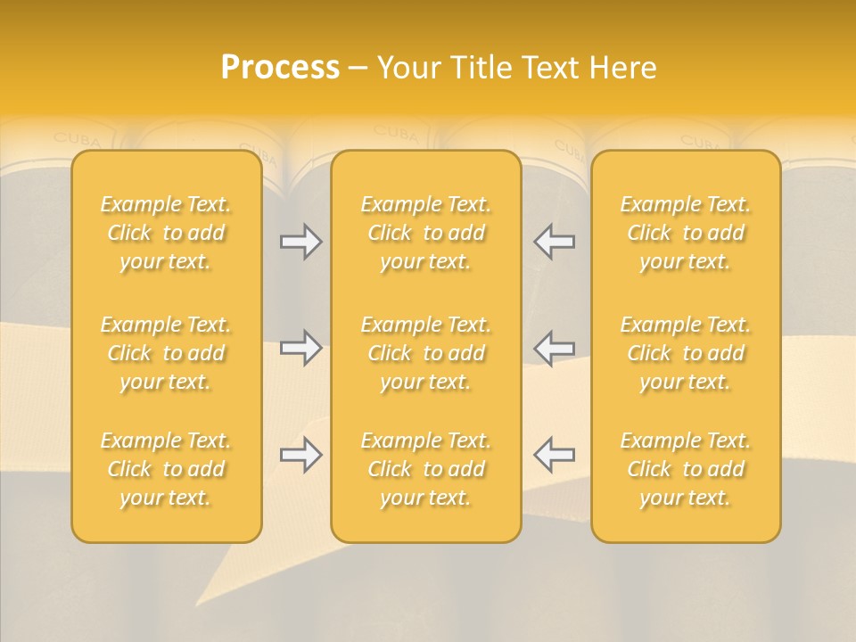Pleasure Handmade Humidor PowerPoint Template