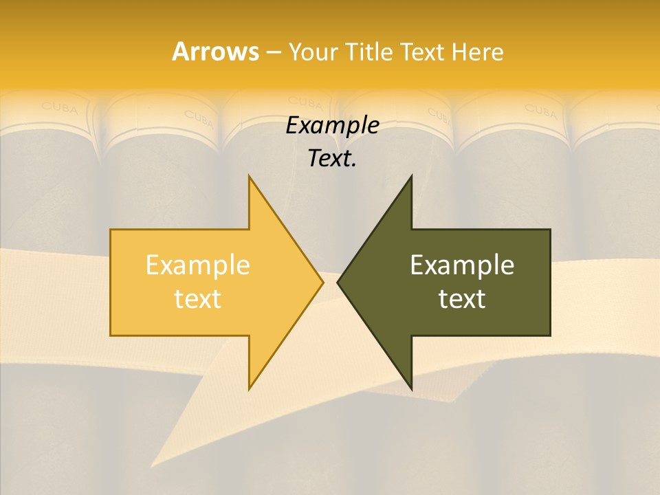 Pleasure Handmade Humidor PowerPoint Template