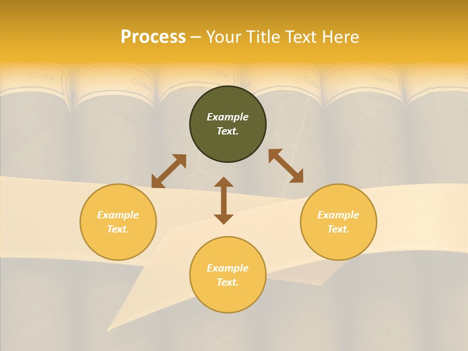 Pleasure Handmade Humidor PowerPoint Template