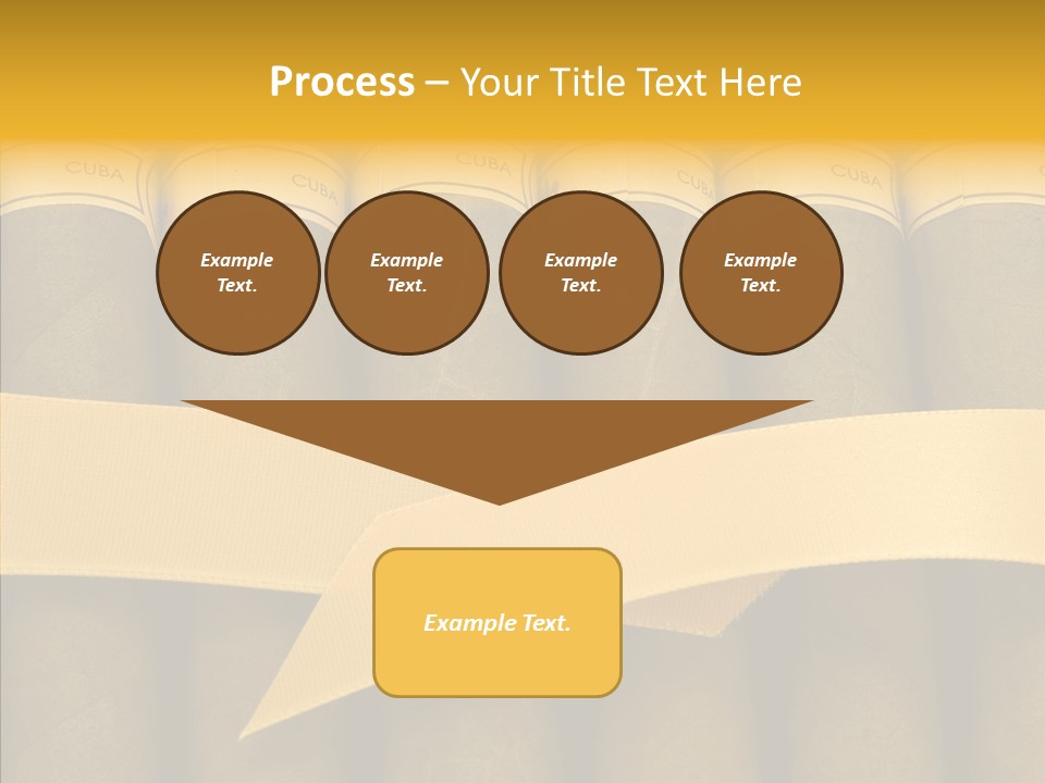 Pleasure Handmade Humidor PowerPoint Template