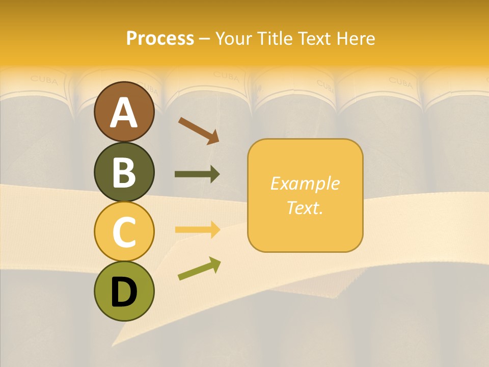 Pleasure Handmade Humidor PowerPoint Template