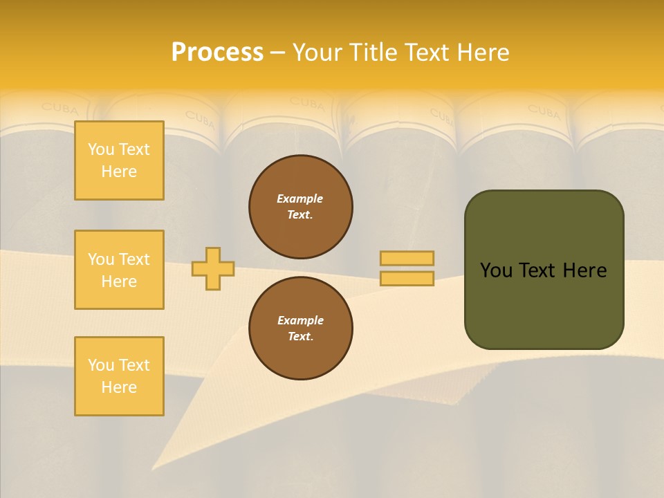 Pleasure Handmade Humidor PowerPoint Template