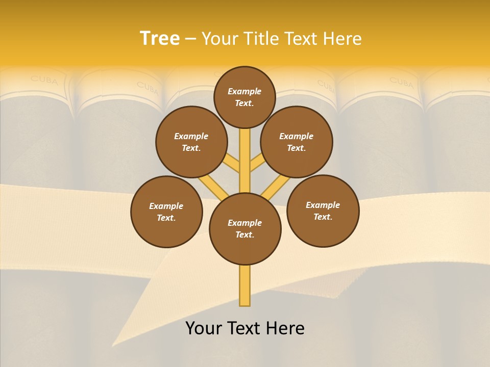 Pleasure Handmade Humidor PowerPoint Template