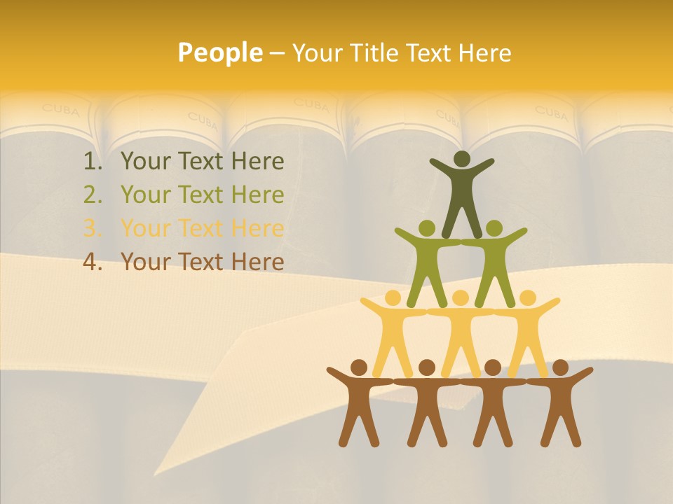 Pleasure Handmade Humidor PowerPoint Template